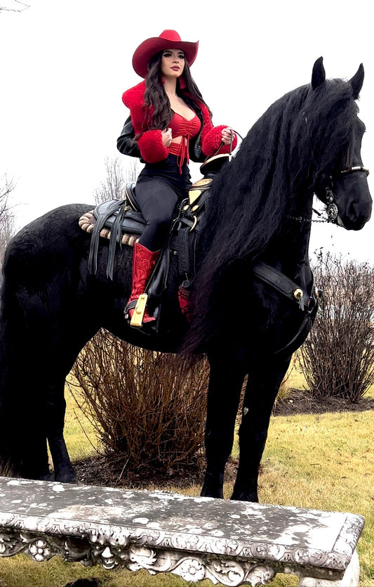 Angelina Victoria Poster (with horse)