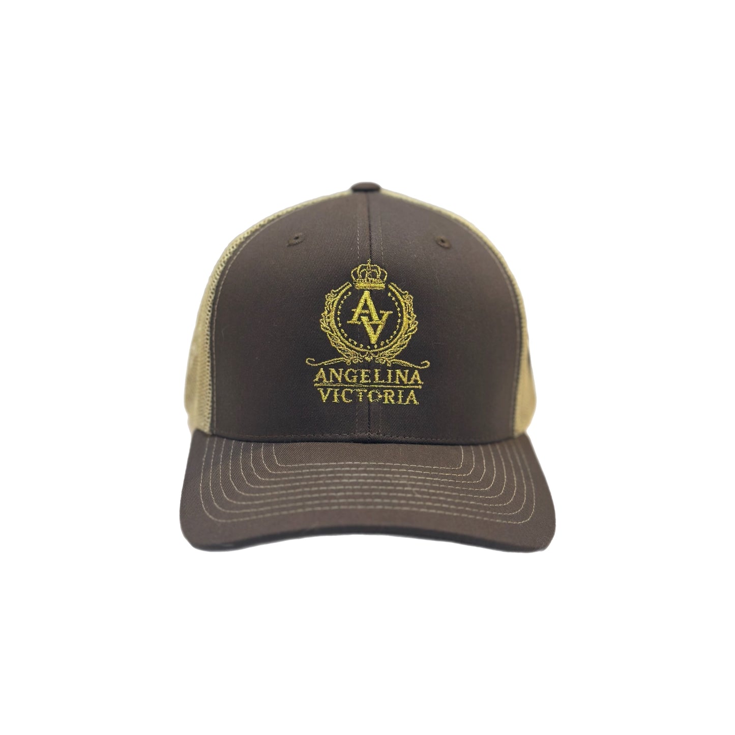 Angelina Victoria Hat (Brown)