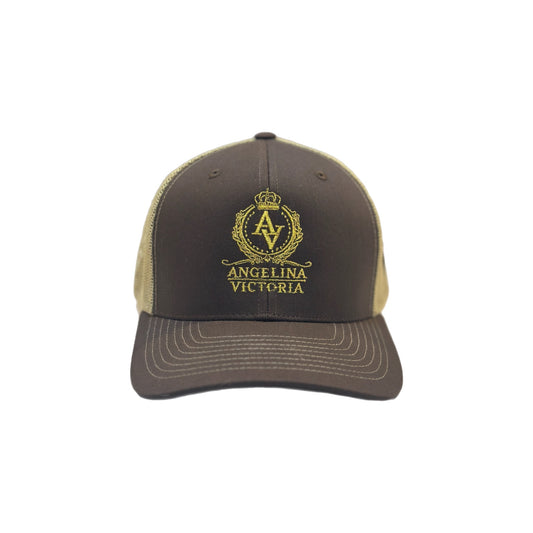 Angelina Victoria Hat (Brown)