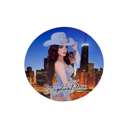 Angelina Victoria Sticker (Blue)